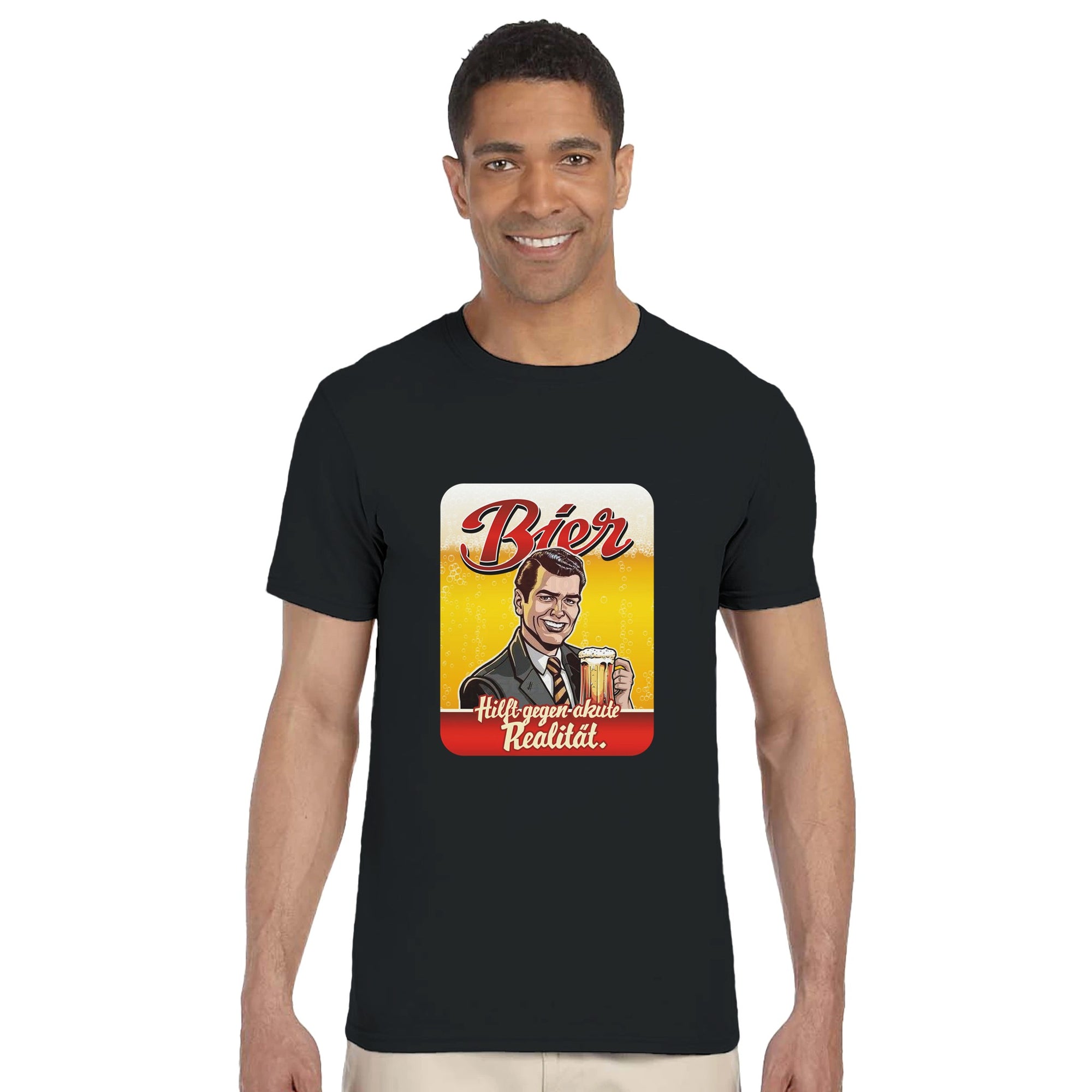 Das ideale Geschenk für jedes Wochenende und jede Feier! Mit diesem stylischen Shirt bist du auf jeder Party der Blickfang. Das kühle Blonde Bier darf dabei natürlich nicht fehlen – der perfekte Partybegleiter.