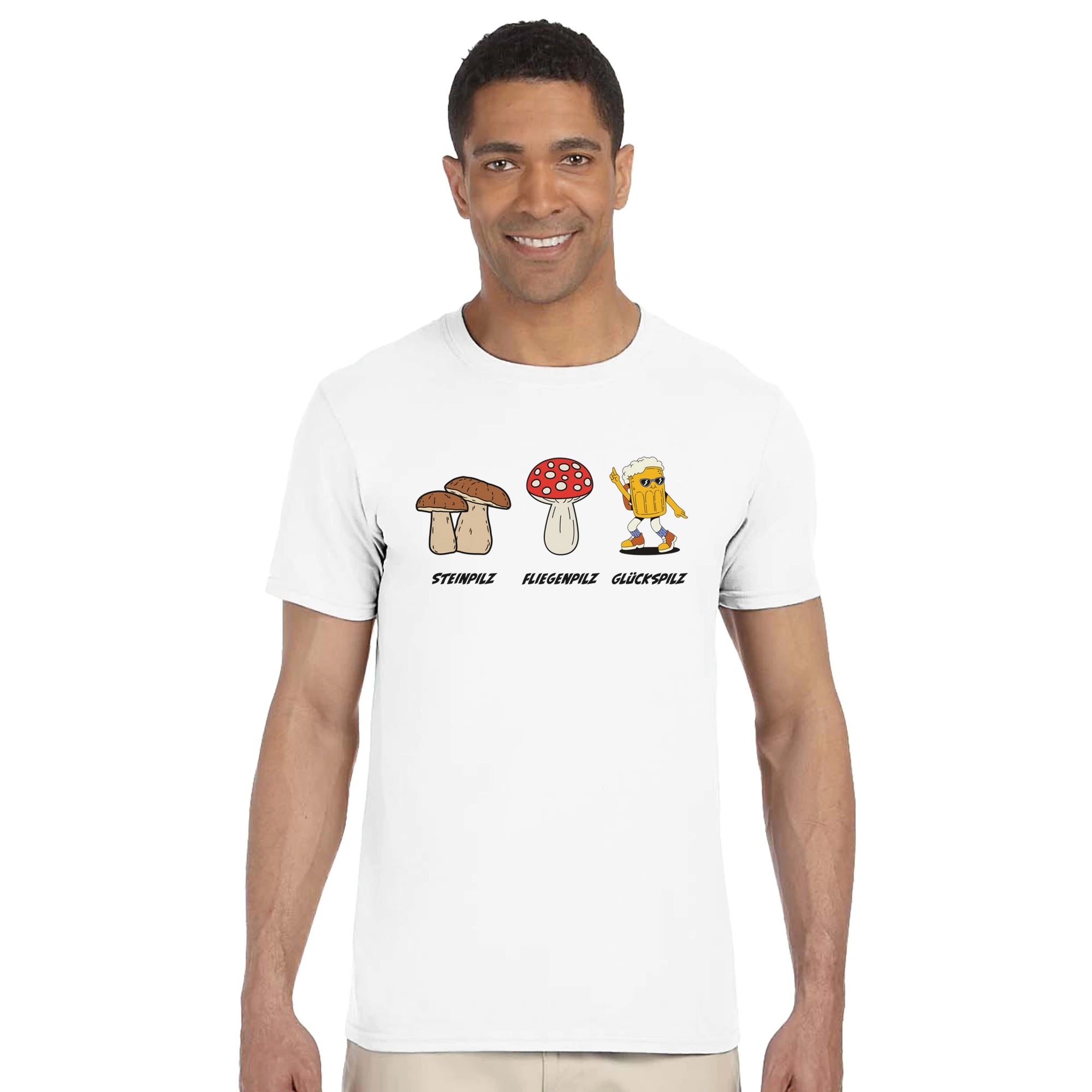 Mit diesem Shirt bist du der Star jeder Party – ideal zum Feiern, Saufen und als Partyhit am Strand im Urlaub. Werde zum Bier-Glückspilz!